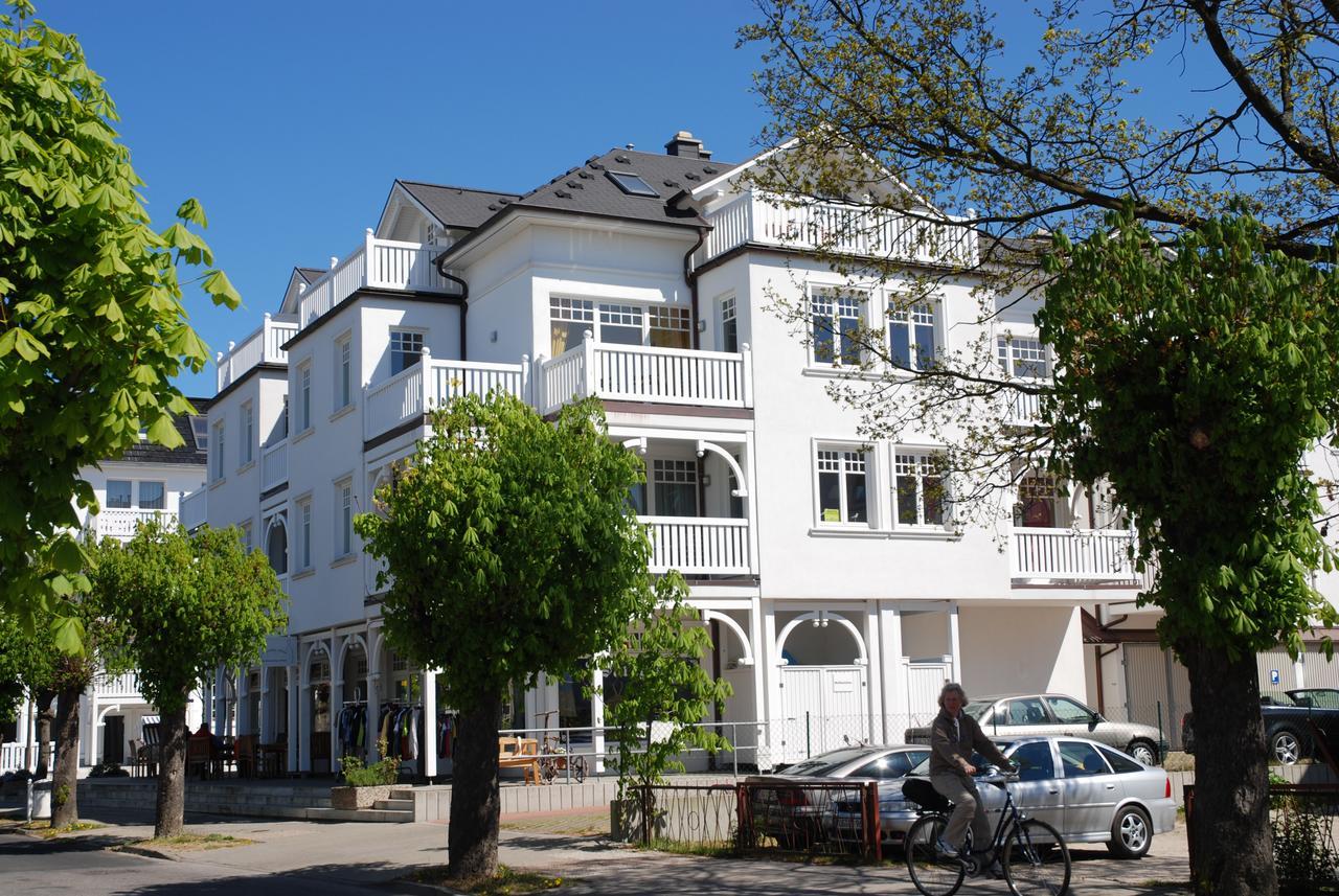 "Villa Laetitia" - Wg 15 - Zentral, Strandnah, 2 Balkone Binz Ngoại thất bức ảnh